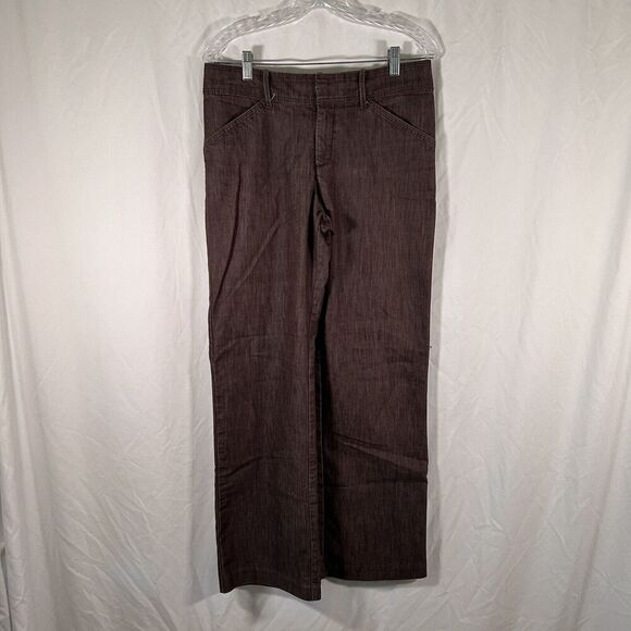 Lee Jeans Women 8 Medium Brown Natural Fit Below the Waist Mid Rise Cotton - Picture 1 of 8